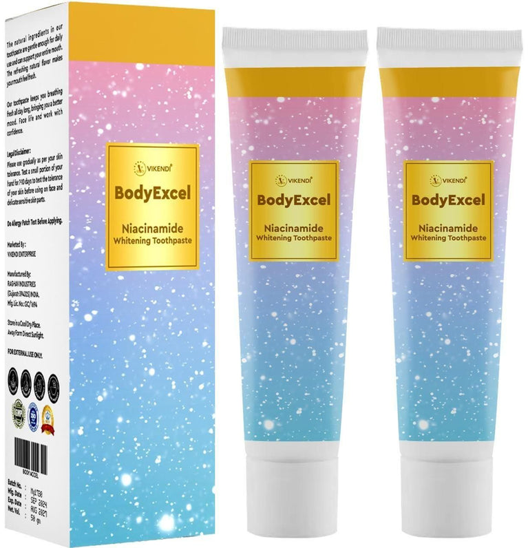 Niacinamide Whitening Toothpaste 150g (Pack of 3)