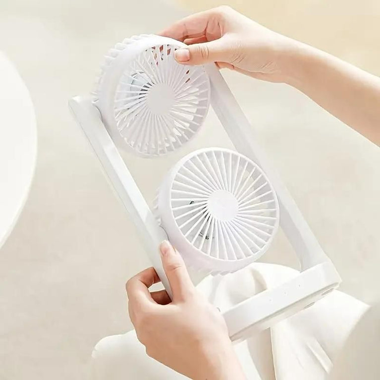 ARK 503 USB Rechargeable Dual Cooling Fan