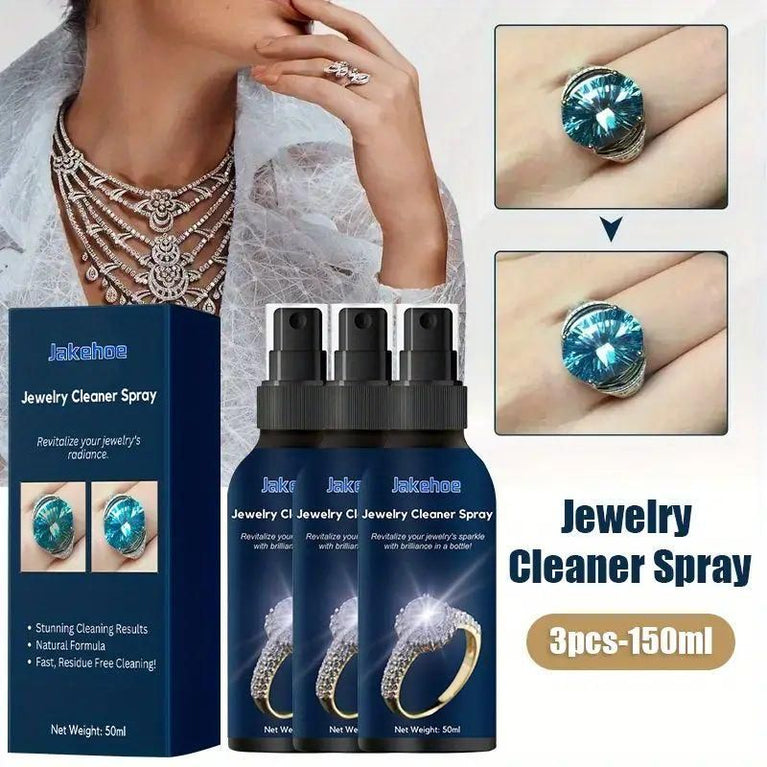 Cleaner Spray for Metal Gold Gemstones (Pack of 2)