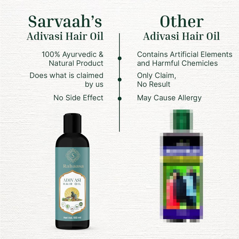 Rahaasa Adivasi Hair Oil 200 ml Pack of 2