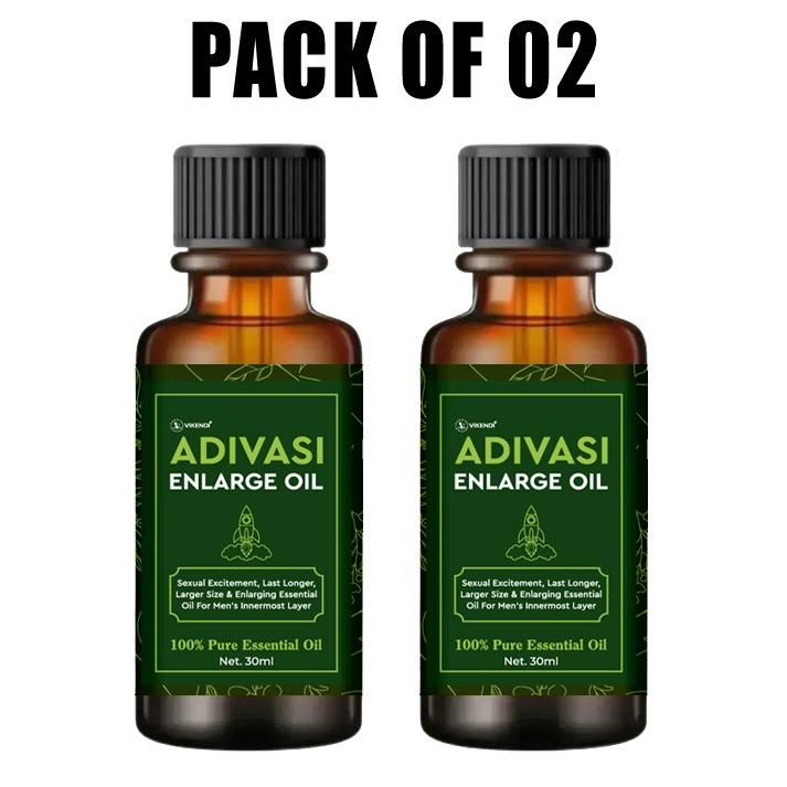 Adivasi Enlarge Oil 30 Ml (Pack of 2)