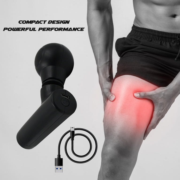 12673 Black Mini Pocket Size Vibrator Full Body Massager Cordless One Button Operation For Body Pain  Relaxation