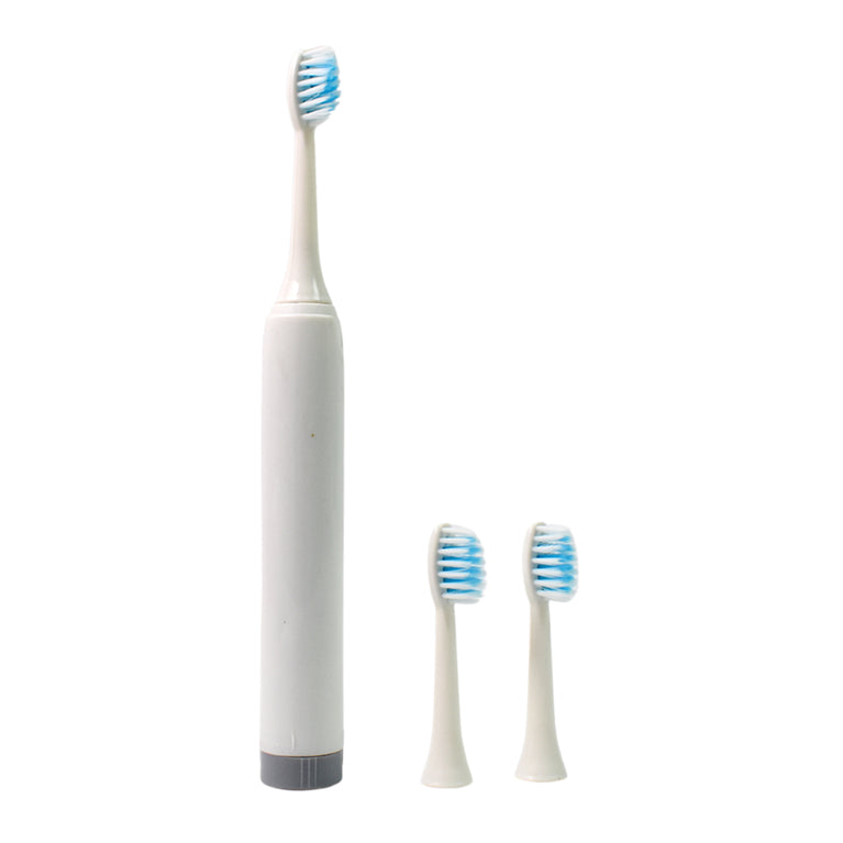 Electric Toothbrush For Adults With 3 Toothbrush Head (1 Pc  Battery Not Included)