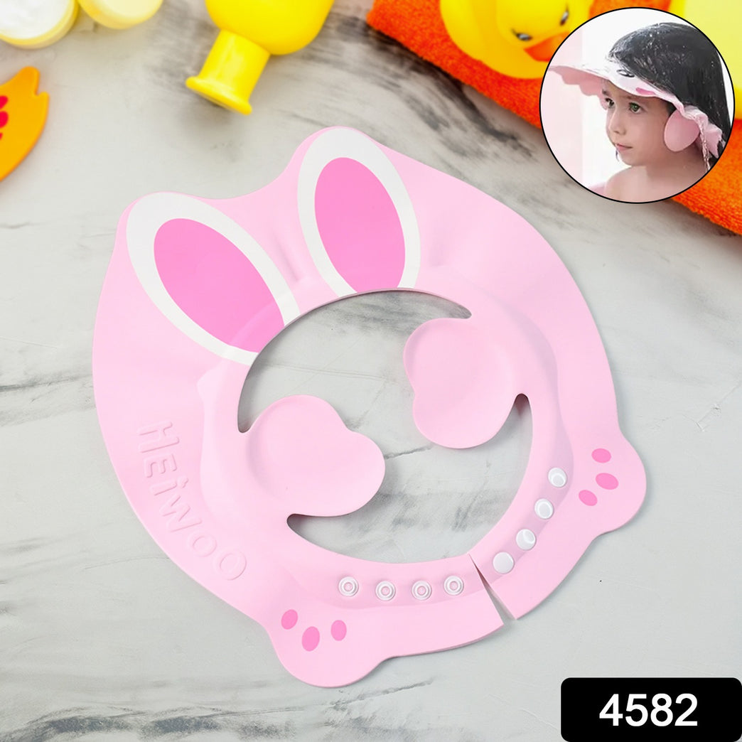 Adjustable Bunny Ear Baby Shower Cap (1 Pc)