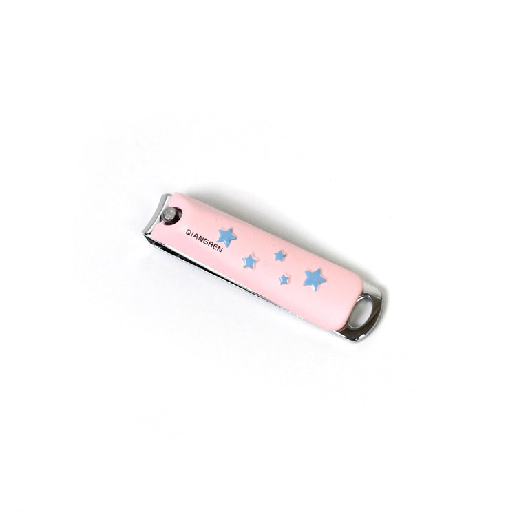 Cute Nail Clipper With Nail Catcher Nail File - Stainless Steel (1 Pc)