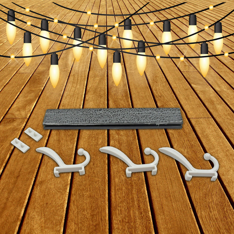 7571 Cloth Hanger Wall Door Hooks Rail For Hanging Clothes For Hanging Hook Rack Rail Extra Long Coat Hanger Wall Mount For Clothes Jacket Hats 6 Hook