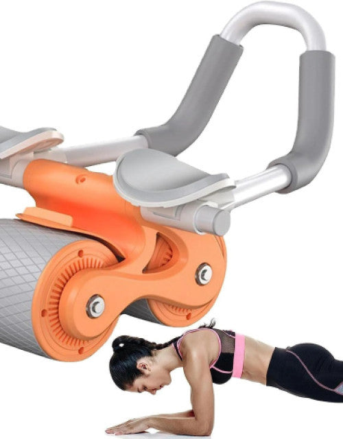 Ab Roller Wheel Automatic Rebound 2 in 1 for Abs Workout