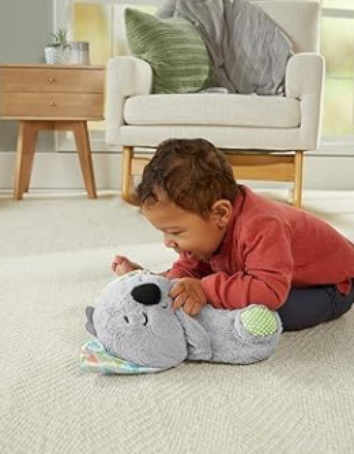 Baby Sound Machine Breathing Otter Portable Plush Baby Toy