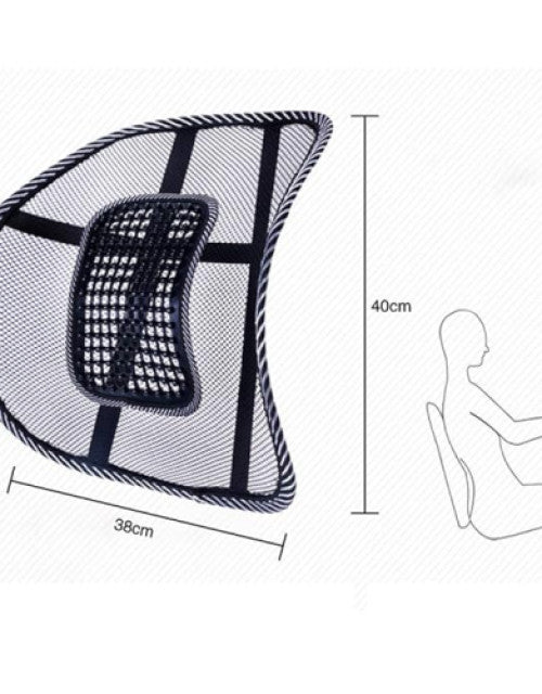 Backrest Lumbar Support For Car Seat Or Chair