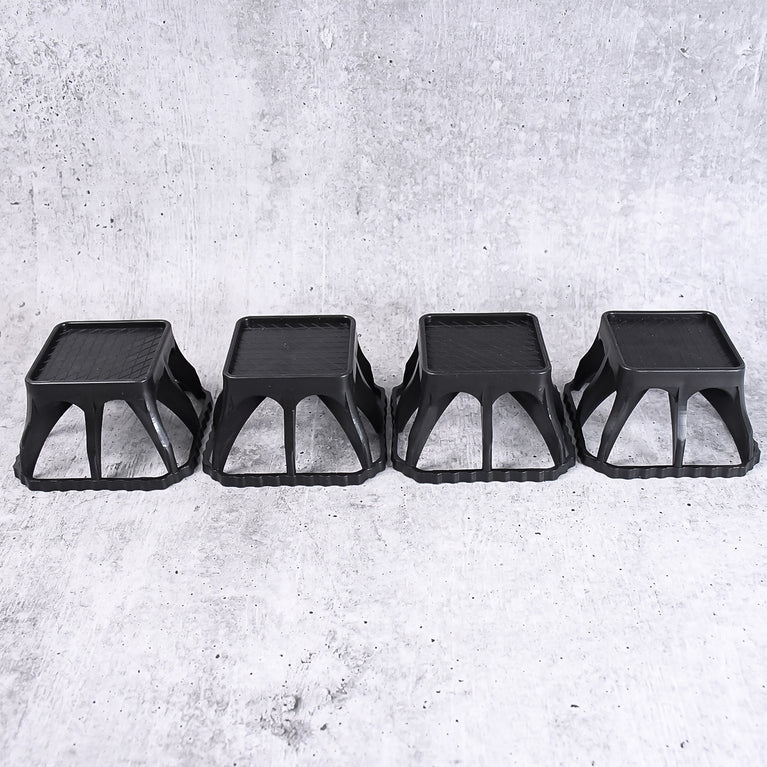 Multi-purpose Plastic Washing Machine Stand (4 Pcs Set)