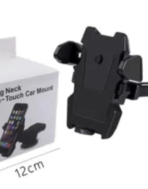 Car Mobile Holder for Windshield, Dashboard with gummy suction cup