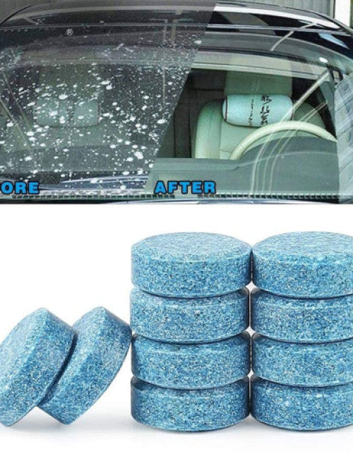 Car Windshield Glass Cleaner Tablets Wash (Pack of 10)