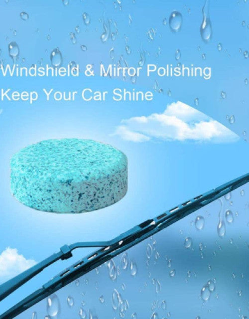 Car Windshield Glass Cleaner Tablets Wash (Pack of 10)