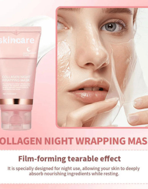 Collagen Night Wrapping Peel Off Mask ( Pack of 1 )