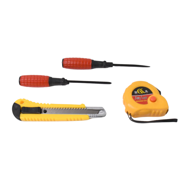 4 In 1 Hand Tool Kit Maintenance Repair Kits (1 Set)