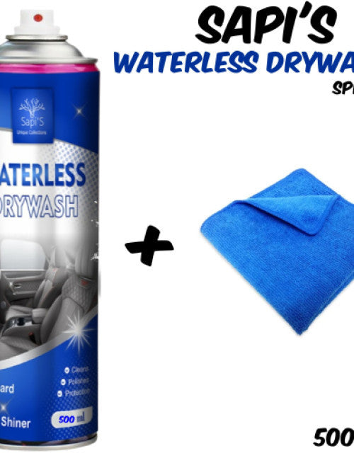 DRYWASH SPRAY FOR CAR AND BIKE CLEANING STAIN REMOVER WATERLESS DRYWASH