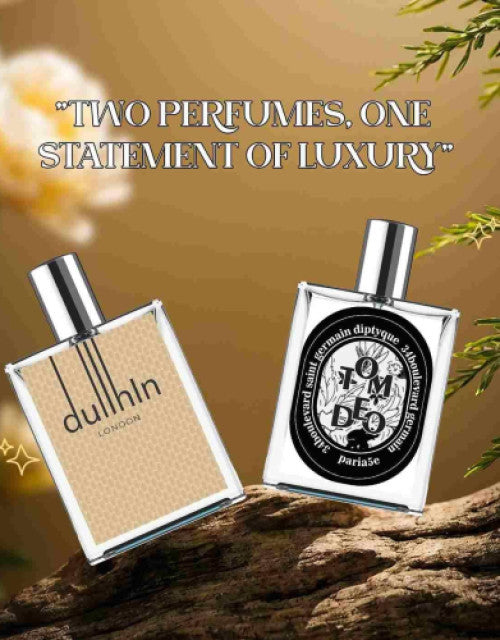 Dullhin London and Tom Deo Luxurious Perfume Combo Pack of 2