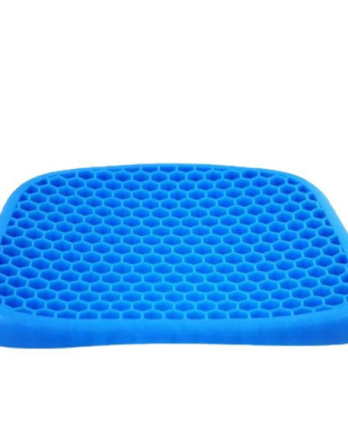 Extra Large Chair Cushion Seat Pad Breathable Honeycomb Design Car Gel Seat Cushions for Office