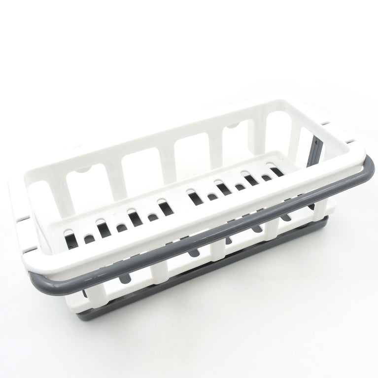 8788 Multipurpose Platic Hanging Drain Rack Retractable Sponge Storage Hanging Rack With Adhesive Hook For Kitchen And Bathroom Dishcloth Holders Basket Drying Tray Organizer