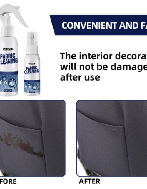 Fabric Ceiling Cloth Flannel Leather Seat Decontamination Cleaner (Pack of 2)