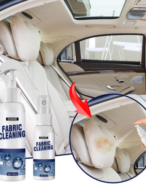 Fabric Ceiling Cloth Flannel Leather Seat Decontamination Cleaner (Pack of 2)