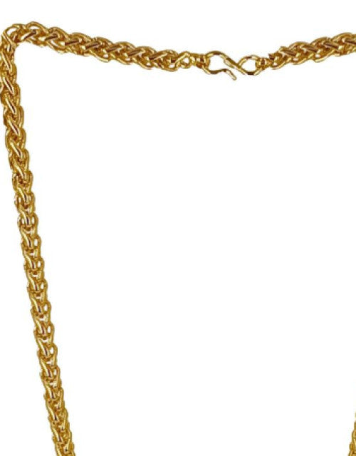 Fancy Pendant Chain Gold Plated Rich Look Long Latest Designer pendant chain Gold-plated