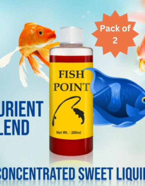 Fish point natural bait for fish 200ml pack of 2