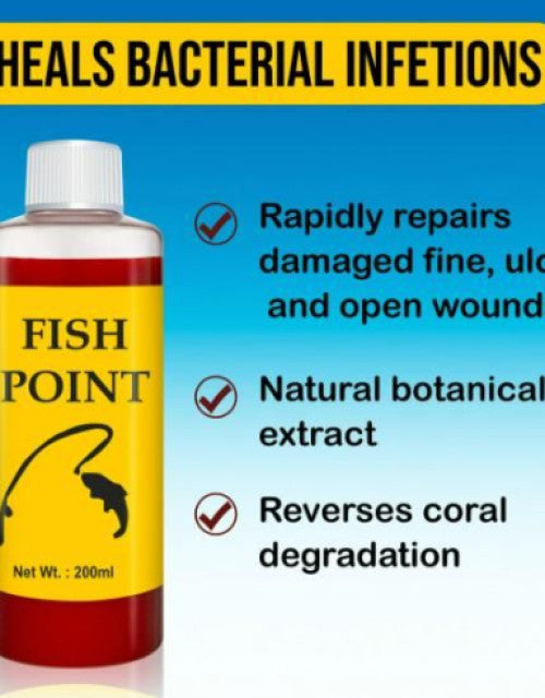 Fish point natural bait for fish 200ml pack of 2