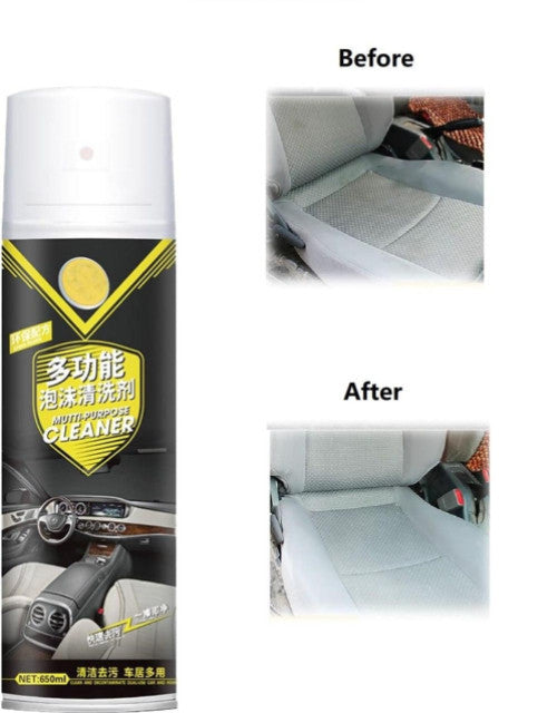 Foaming Car Interior Cleaner Multipurpose Foam Cleaner Spray 650ML