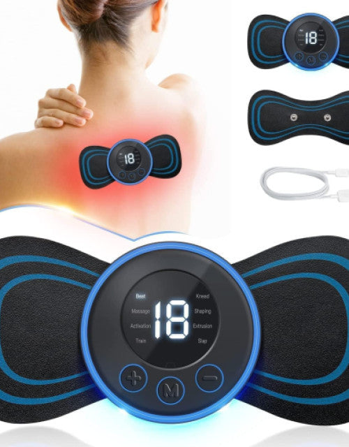 Foot And body Massager Pain Relief Wireless Electric EMS Massage Rechargeable Portable Folding Machine