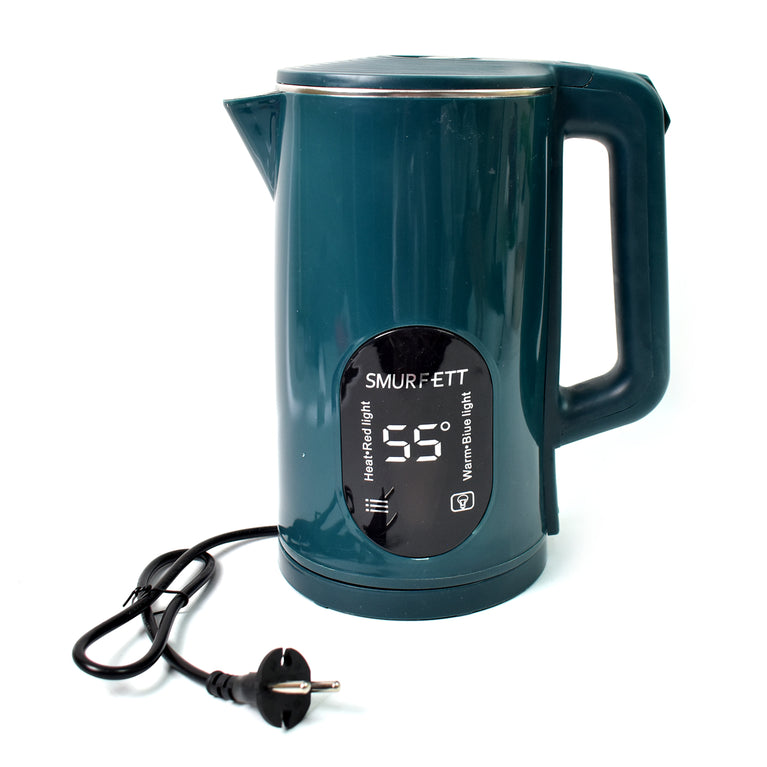 Temperature Display Electric Kettle 55 Degrees Constant Temperature Electric Kettle  (1500w 2.5 Ltr.  1 Pc)