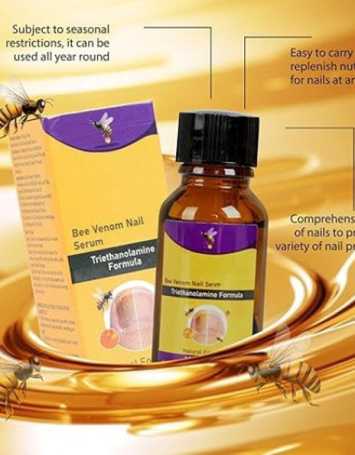 Fungi Free Bee Venom Nail Treatment Solution Serum (15ml) (Pack of 2)