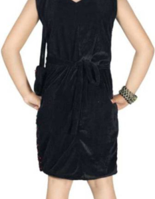 Girls Midi/Knee Length Casual Dress