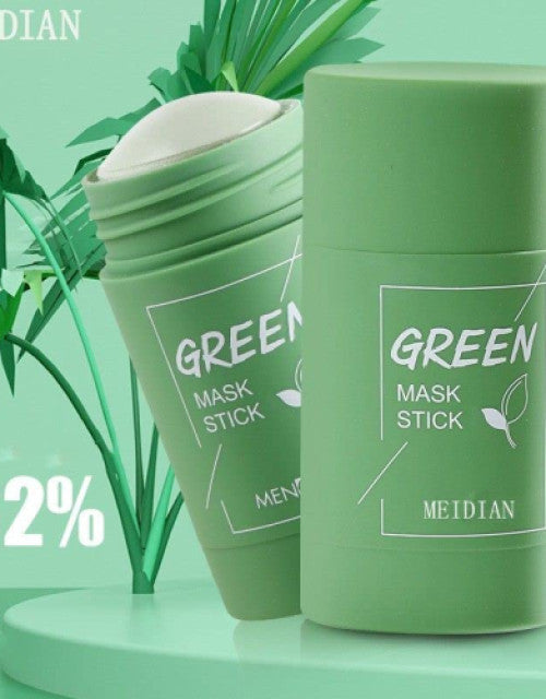 Green Tea Cleansing Mask Blackheads Stick for Men and Women