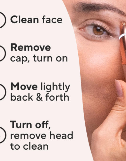 Hair Remover for Eyebrows, Blush,