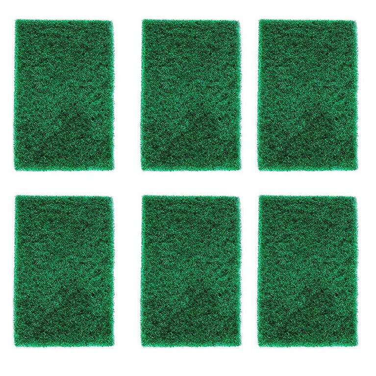3438 Scrub Sponge Cleaning Pads Aqua Green