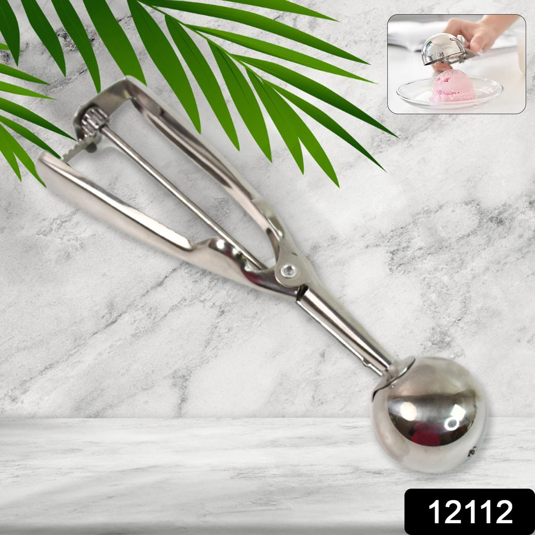 Stainless Steel Ice Cream Scoop (1 Pc)