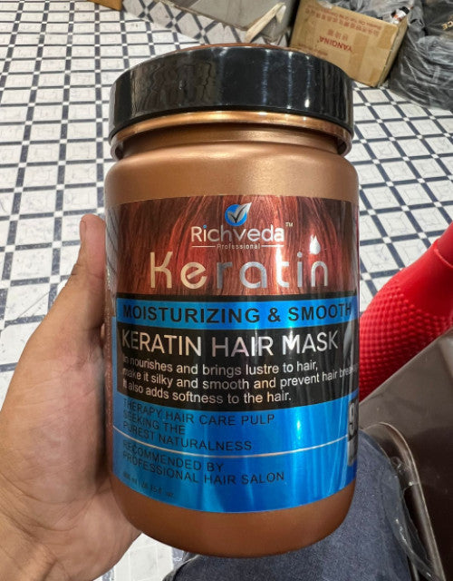 Keratin Cream  Moisturing And Smooth Hair Mask