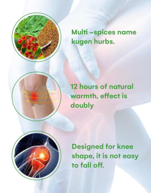 Knee Pain Relief Stickers Natural Pain Relief ( Pack Of 1 )