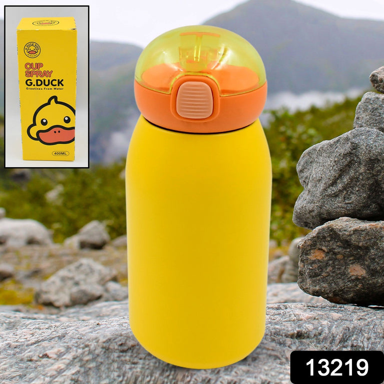 Duck Stainless Steel Water Bottle (1 Pc  Mix Design)