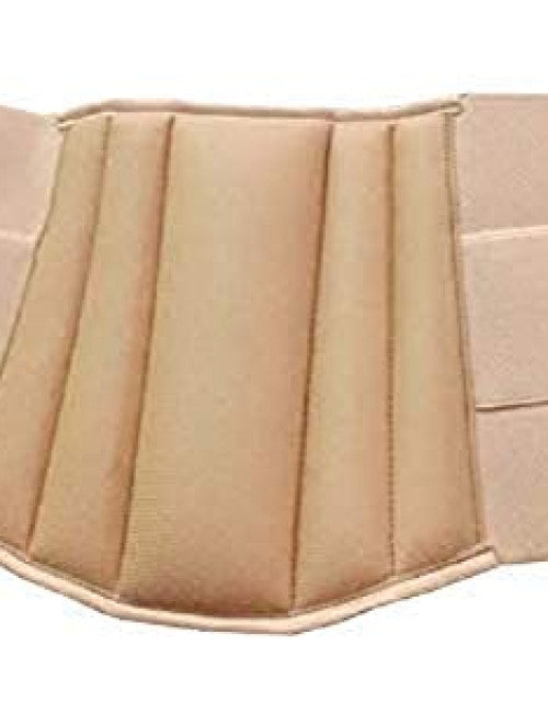 Lumbo Sacral Support Belt or brace (Waist & Back Support Belt) (BEIGE) Lumbar Support (BEIGE) (X-LARGE)