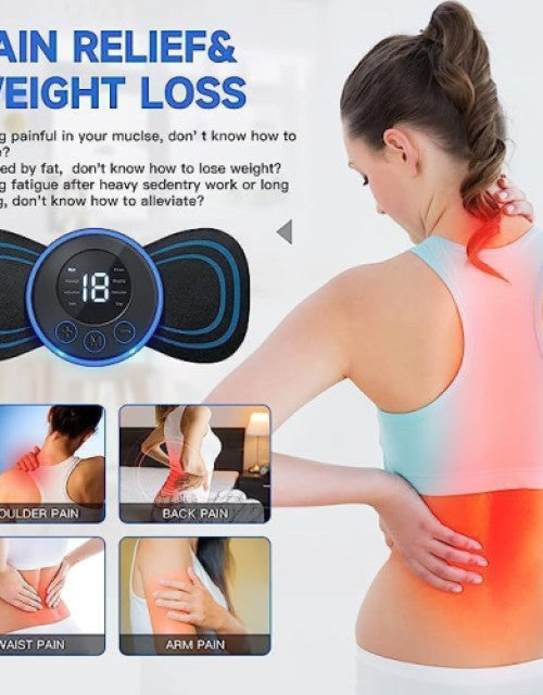 Massager Back Full Body Muscle Stimulator Pain Relief Device