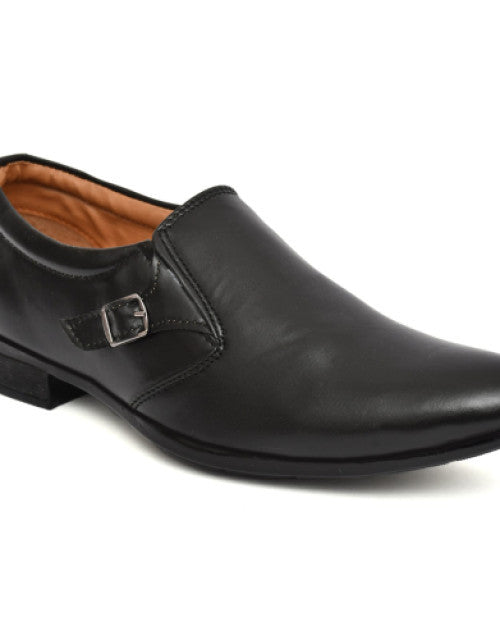 Men's Leather Formal Shoes for Men (Black)