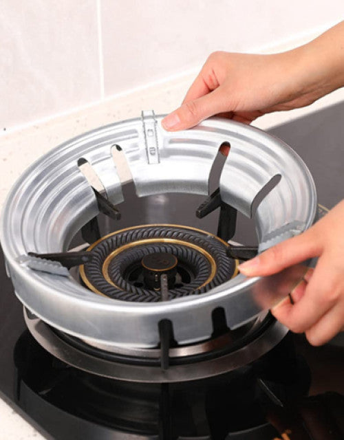 Metal Wok Rack Windproof Gas Stove Wok Ring Stove Trivets Cooktop Range Pan Holder