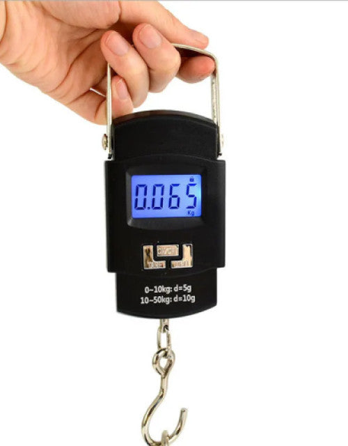 Mini Portable Electronic Scale - Accurate 50kg Luggage Scale