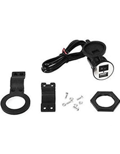 Motorcycle Bike Mobile Phone USB Charger 12v Waterproof Universal for All Scooter