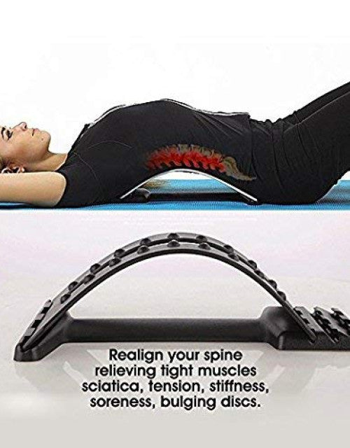 Myzon Back Acupuncture Massager and Lumbar Support Stretcher