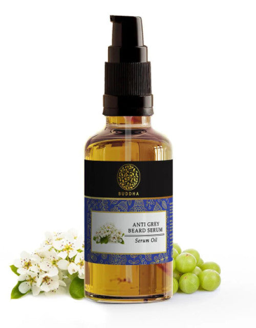 Natural Anti Grey Beard Serum Oil ( Pack Of 2 )