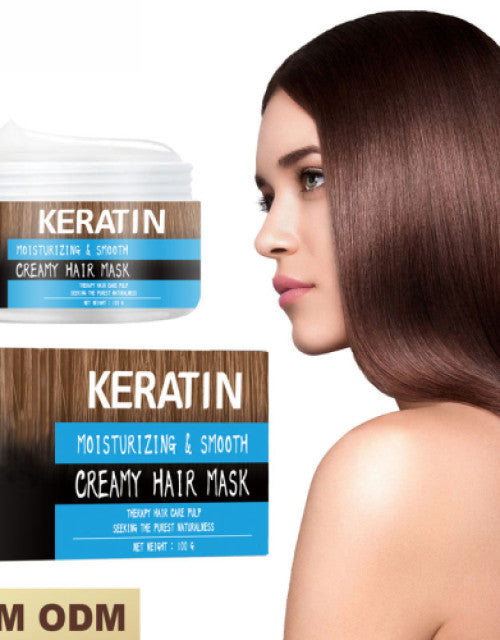 Natural Smoothing Nourishing Keratin Repair Hair Mask For Hair Treatment 100ML (Pack of 2)
