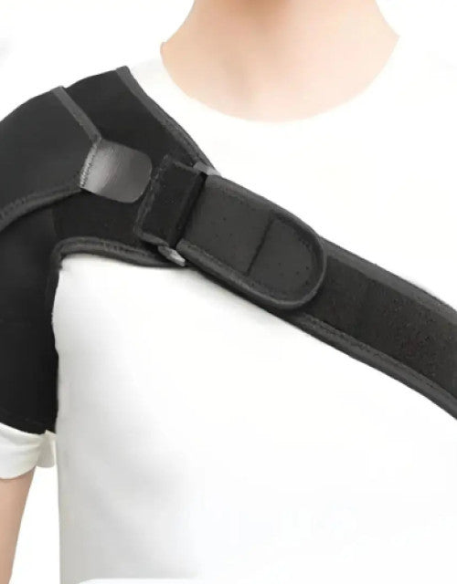 One‑Shoulder Protector Reversible Lightweight Adjustable with Bandage for Pain Relief